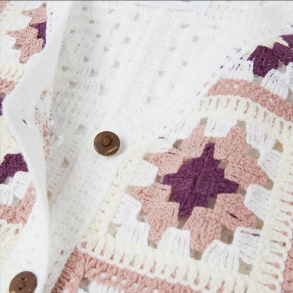 Zara Girls Open Knit Vest - Picture 6 of 6